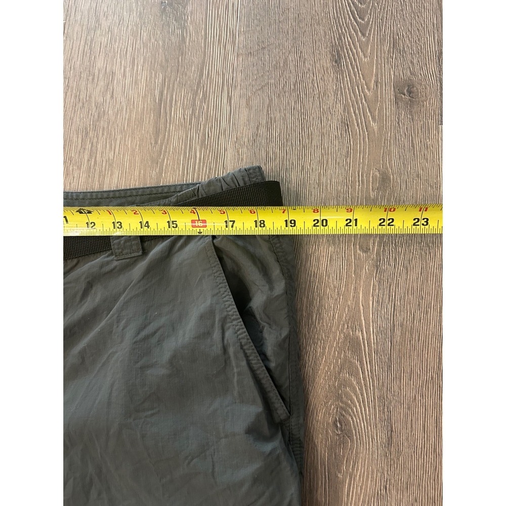 Columbia Silver Ridge Convertible Cargo Pants Mens 38x30 Green Hiking Trail Zip - Picture 10 of 12